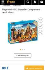 Playmobil campement indien 4012, complet avec notice., Enlèvement ou Envoi, Comme neuf