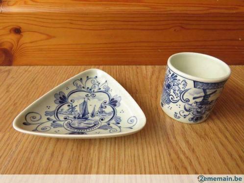vintage tasse et sous tasse porcelaine Petrus Regout et Co, Antiquités & Art, Antiquités | Céramique & Poterie