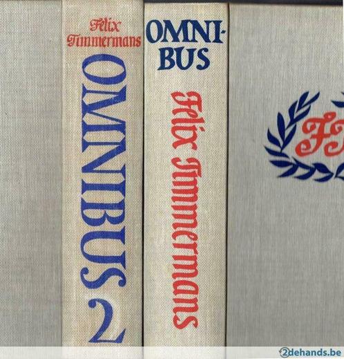 Felix Timmermans.Omnibus 1. Omnibus 2. Twee boeken, Livres, Littérature, Utilisé, Belgique, Enlèvement ou Envoi
