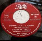 45 RPM  Lucienne Delyle ‎– Pour Lui / Sur Ma Vie, Overige formaten, Gebruikt, Ophalen of Verzenden, Chanson
