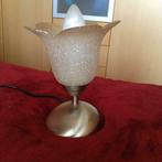 Touch-lamp tulpvorm in glas, Ophalen, Zo goed als nieuw, Glas