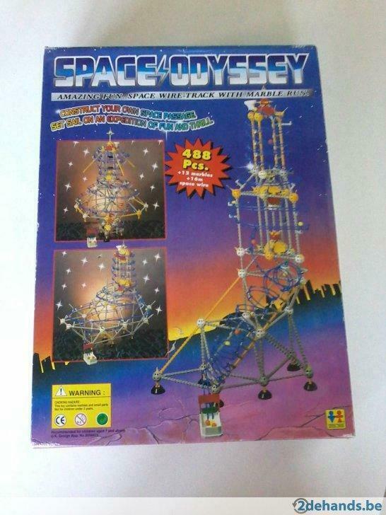 Knikkerbaan – Space Odyssey, Kinderen en Baby's, Speelgoed | Educatief en Creatief, Gebruikt, Knutselen, Bouwen, Ophalen of Verzenden