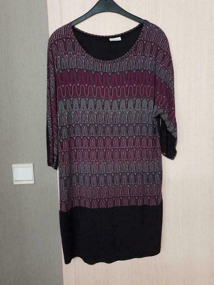 Tunique dame, Kleding | Dames, Blouses en Tunieken, Gedragen, Maat 42/44 (L), Zwart, Ophalen of Verzenden