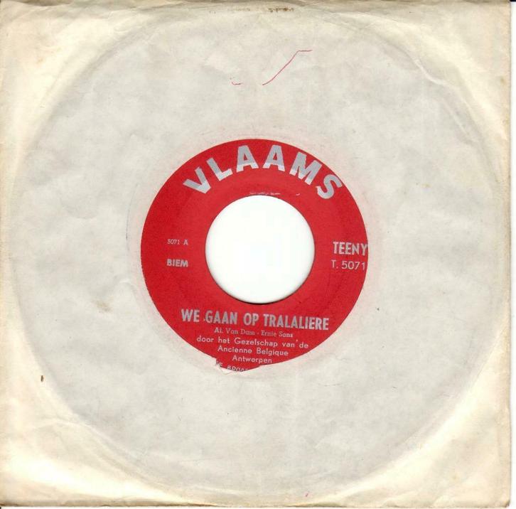 VINYL 45T - ANCIENNE BELGIQUE, Cd's en Dvd's, Vinyl Singles, Single, Humor en Cabaret, 7 inch, Ophalen of Verzenden