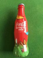 Glazen coca cola flesje spring cup., Nieuw, Ophalen