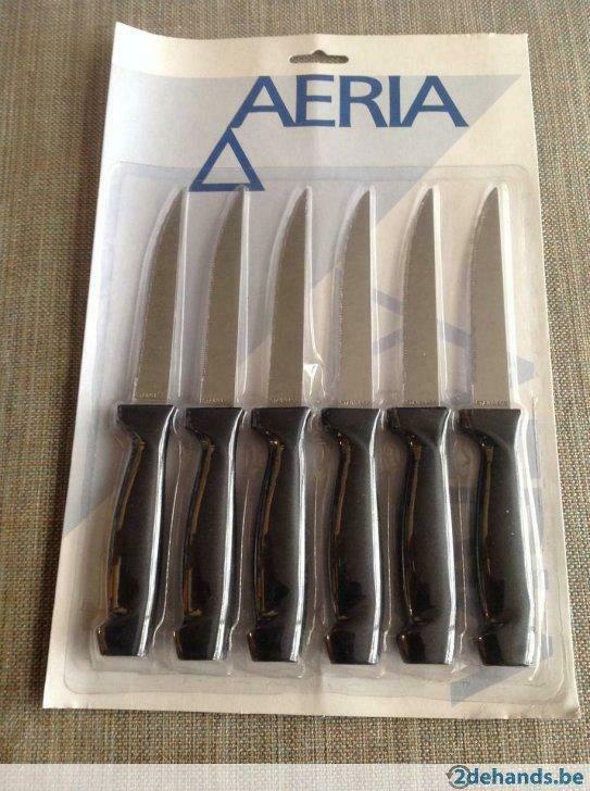 Nieuwe scherpe steakmessen nog in verpakking !!!, Ophalen of Verzenden, Nieuw