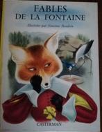 FABLE DE LA FONTAINE : RARE LIVRE EDITION ORIGINALE 1955, Ophalen of Verzenden, Zo goed als nieuw, Voorleesboek