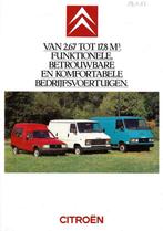 Citroën bedrijfsvoertuigen folder 1987, Citroën, Zo goed als nieuw, Verzenden