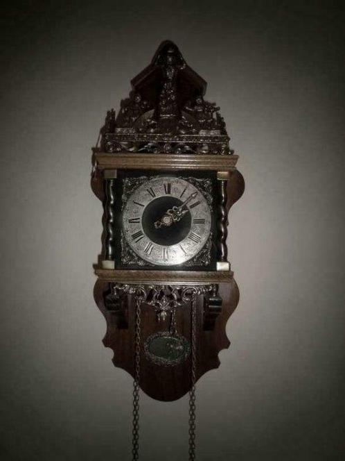 Warmink Horloge suspendue "Elck Syn Sin" cochée!, Maison & Meubles, Accessoires pour la Maison | Horloges, Utilisé, Horloge murale
