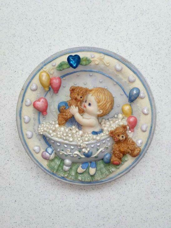 Objets décoratifs: assiette, coeur accrocher, porte photo, Diversen, Rommelmarktspullen