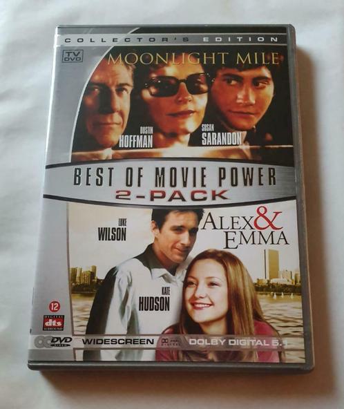 Moonlight Mile + Alex & Emma (Coffret 2 DVD) comme neuf, CD & DVD, DVD | Autres DVD, Coffret, À partir de 12 ans, Enlèvement ou Envoi