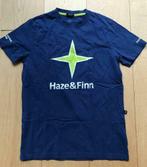 Blauwe tennis t-shirt Ballkid European Open - Mt 140, Haze & Finn, Jongen of Meisje, Gebruikt, Ophalen of Verzenden