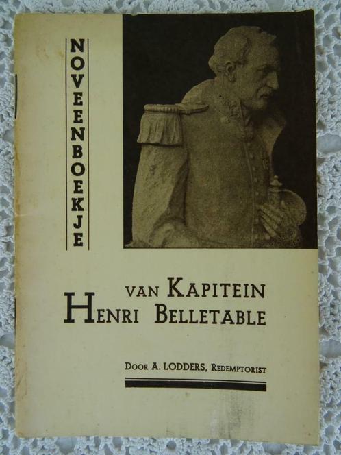 Noveenboekje van Kapitein Henri Belletable 1941 A. Lodders, Antiek en Kunst, Antiek | Religieuze voorwerpen, Ophalen of Verzenden