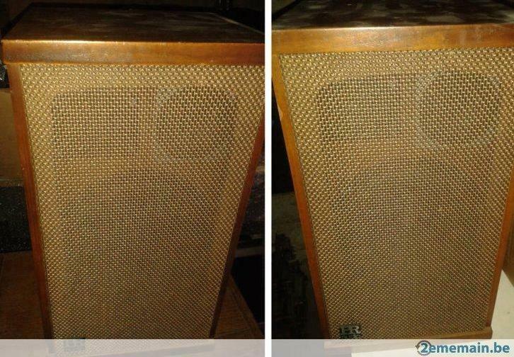 pr audio laboratories paire d' enceintes vintage 3 voies, Audio, Tv en Foto, Luidsprekerboxen, Gebruikt, Ophalen