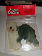 Sticker bobtail hond, Verzenden, Zo goed als nieuw