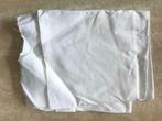 Nieuw witte linnen stof - 140x50cm   (zn80), Hobby & Loisirs créatifs, Tissus & Chiffons, Lin, Enlèvement ou Envoi, 30 à 120 cm