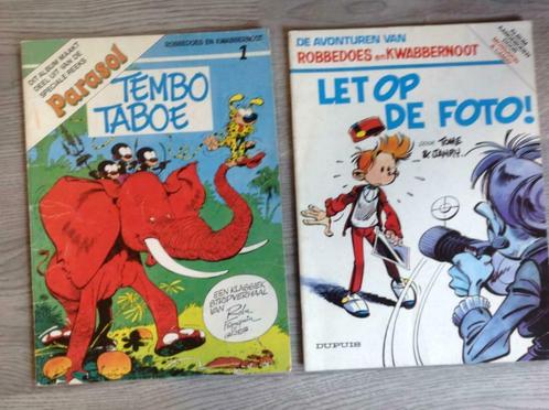 Robbedoes en Kwabbernoot - 2 st. - sc - 1979/1985, Livres, BD, Utilisé, Plusieurs BD, Enlèvement ou Envoi