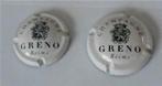2 Greno champagne capsules, Verzamelen, Ophalen of Verzenden, Gebruikt