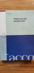 Schets Sociaal Recht, Boeken, Studieboeken en Cursussen, Ophalen of Verzenden, Zo goed als nieuw