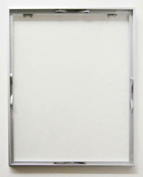 Cadre aluminium argent mat 40,5X32cm, Huis en Inrichting, Woonaccessoires | Wanddecoraties, Gebruikt, Ophalen of Verzenden