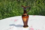 §  verseuse en verre brun decor doré avon  vintage, Enlèvement ou Envoi