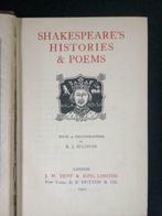 Shakespeare's Histories and Poems, Livres, Littérature, Utilisé, Envoi