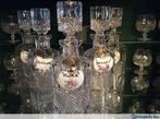 Kristallen wijn glazen , ook per set verkrijgbaar, Antiek en Kunst, Ophalen