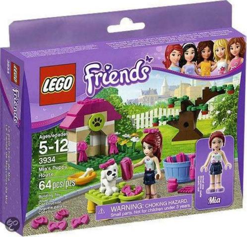 LEGO Friends Mia's Puppiehuis - 3934, Kinderen en Baby's, Speelgoed | Duplo en Lego, Gebruikt, Lego, Complete set, Ophalen of Verzenden