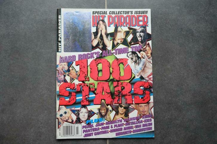 Magazine Hit Parader met Kiss Juli 1998, 3 pagina's Kiss, Boeken, Tijdschriften en Kranten, Ophalen of Verzenden