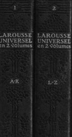 Larousse Universel in 2 delen 193?, Boeken, Woordenboeken, Gelezen, Overige uitgevers, Frans, Ophalen of Verzenden