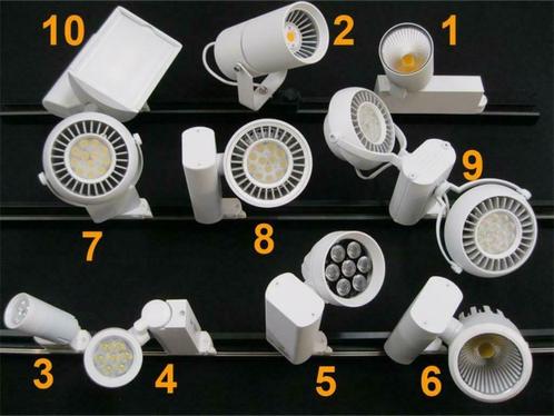 Rail de spots LED jusqu'à -80%, Maison & Meubles, Lampes | Spots, Neuf, Spot encastrable ou Spot mural, Métal ou Aluminium, LED