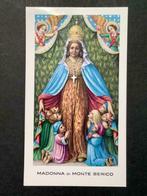 Carte Saints Notre-Dame de MONTE BERICO, Envoi, Image pieuse