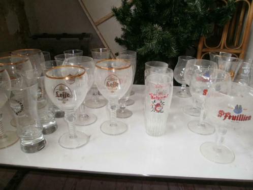 verschillende bierglazen, Verzamelen, Biermerken, Zo goed als nieuw, Glas of Glazen, Overige merken, Ophalen of Verzenden