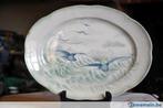 plat ovale aux mouette faience  nimy, Enlèvement