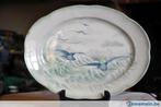 plat ovale aux mouette faience  nimy, Ophalen
