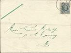 Brief 1926 Stempel 193 Koning Albert 1e Type „Houyoux” (Dour, Met envelop, Frankeerzegel, Ophalen of Verzenden, Gestempeld