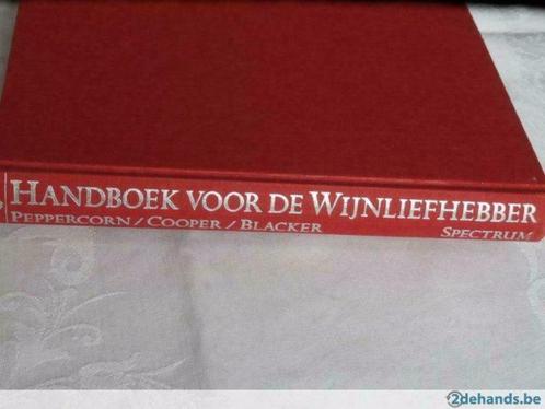 Handboek voor de wijnliefhebber, Boeken, Kookboeken, Ophalen of Verzenden