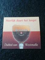 Westmalle bierviltje, Verzamelen, Ophalen of Verzenden, Zo goed als nieuw