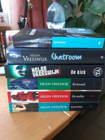 Helen Vreeswijk 6 boeken kick eerwraak stalker chatroom beschikbaar voor biedingen