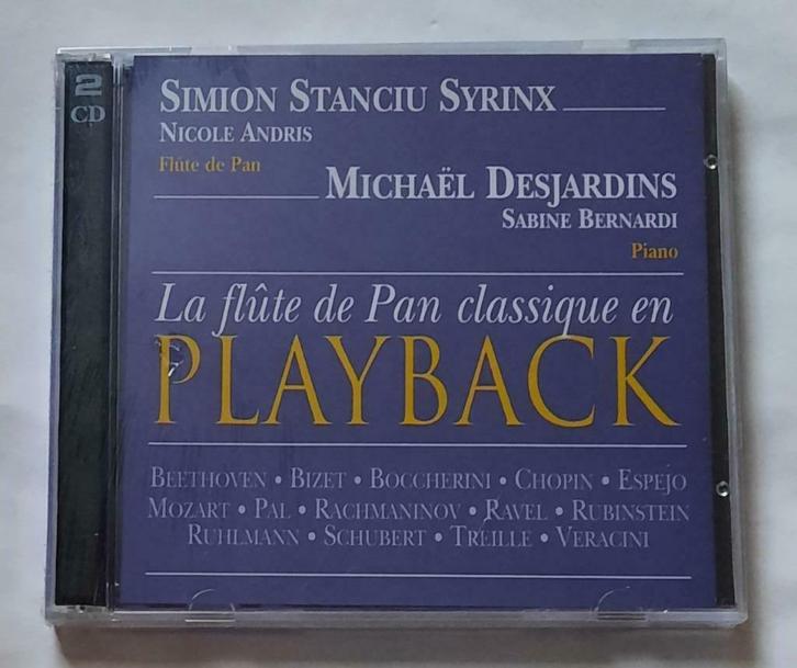 La flûte de Pan classique en Playback neuf sous blister, Cd's en Dvd's, Cd's | Klassiek, Nieuw in verpakking, Ophalen of Verzenden