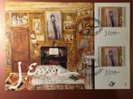 Postzegels Herdenkingsvel België/Israël - James Ensor, Met stempel, Kunst, Gestempeld, Overig
