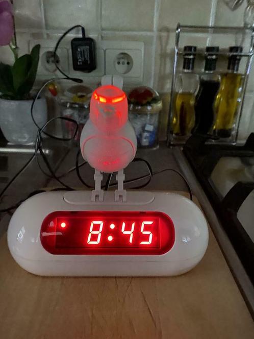 Mooie oude wekkervogels zingen en bewegen, Antiek en Kunst, Antiek | Klokken