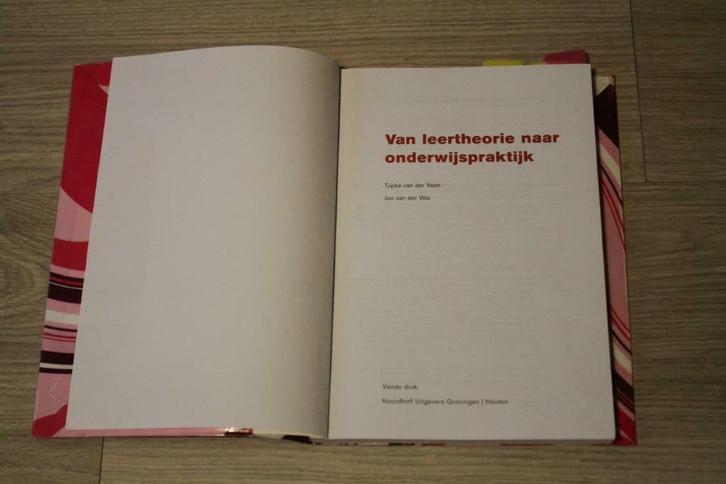 Boek ' Van leertheorie tot onderwijspraktijk', Boeken, Studieboeken en Cursussen, Gelezen, Hoger Onderwijs, Ophalen of Verzenden