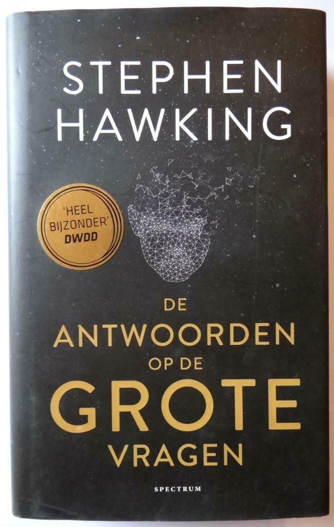"De antwoorden op de Grote vragen" van Stephen Hawking, Boeken, Overige Boeken, Zo goed als nieuw, Ophalen of Verzenden