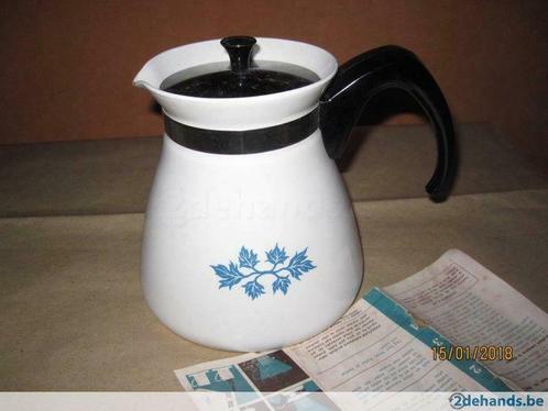 Kan met deksel,koffie of thee van" Pyroflam ",jaren 70, Maison & Meubles, Cuisine | Ustensiles de cuisine, Neuf, Enlèvement