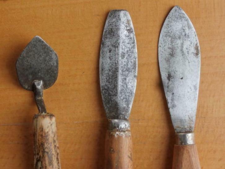 Stopverf messen 3st, Doe-het-zelf en Bouw, Gereedschap | Handgereedschap, Gebruikt, Ophalen of Verzenden
