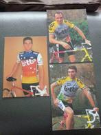 11 x POSTKAART - WIELRENNERS  -  LOTTO / SUPERCLUB, Verzamelen, Verzenden, 1960 tot 1980, Ongelopen