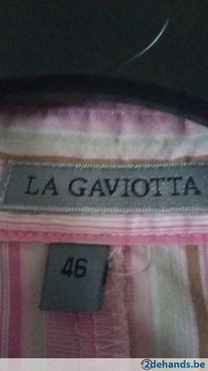 Damesbloes la gaviotta. roze strepen, Vêtements | Femmes, Blouses & Tuniques, Porté, Taille 46/48 (XL) ou plus grande, Rose, Enlèvement ou Envoi