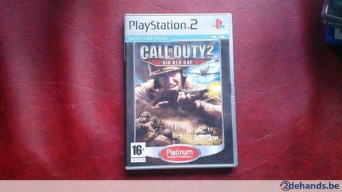 Call of duty 2 - big red one, Consoles de jeu & Jeux vidéo, Jeux | Sony PlayStation 2, Neuf, Enlèvement ou Envoi