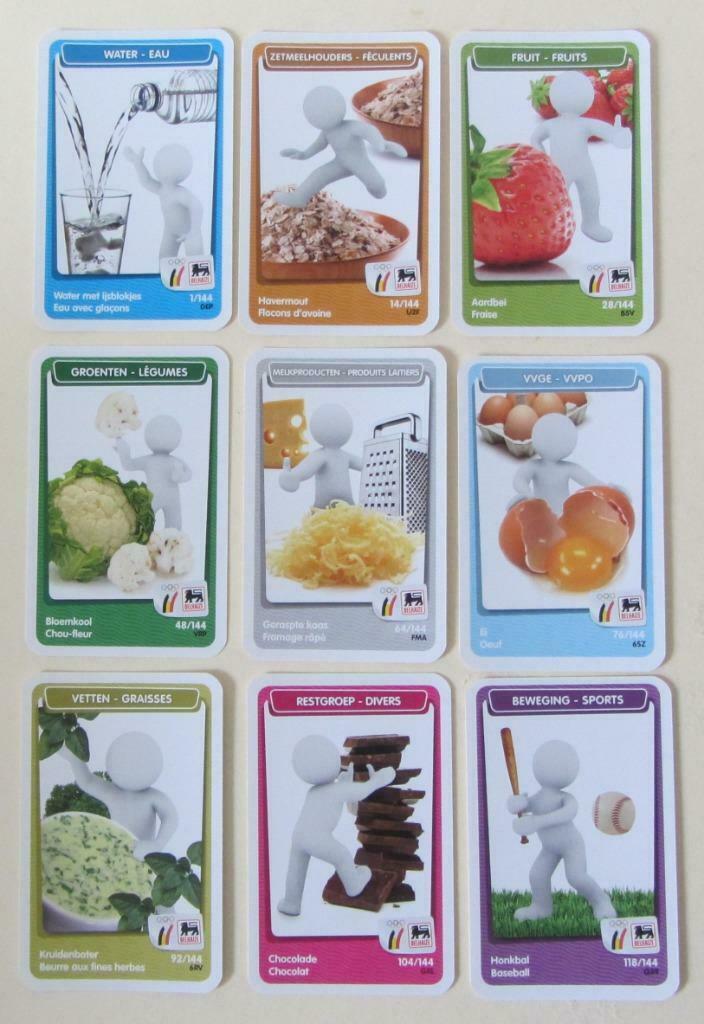 Fitte Helden - Delhaize - losse kaartjes, Verzamelen, Supermarktacties, Overige supermarkten, Ophalen of Verzenden